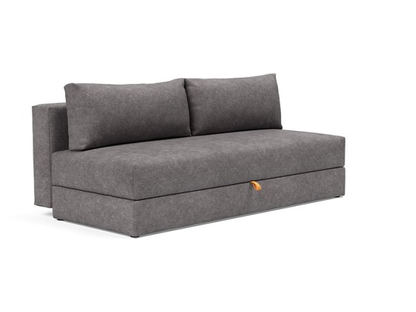 Καναπές-Κρεβάτι Osvald 200*105*87εκ.(Γκρι Σκούρο) 